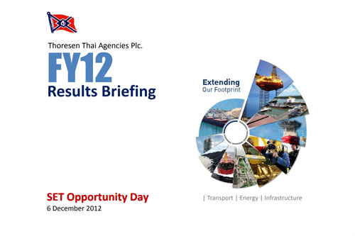 Opportunity Day Q4/2012